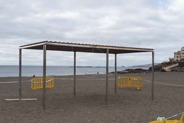 Nueva pérgola de aluminio en Melenara/TA.