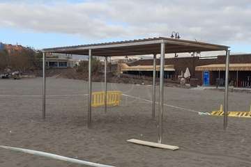 Nueva pérgola de aluminio en Melenara/TA.