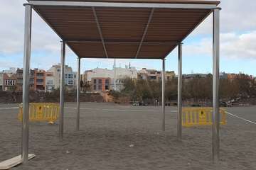 Nueva pérgola de aluminio en Melenara/TA.
