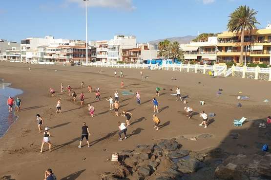 Salinetas, el mejor gimnasio al aire libre/TA.