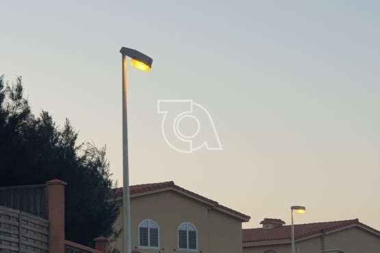 Luminaria desnucada en Hoya Pozuelo/TA.