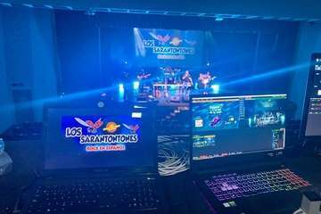 Concierto de Los Sarontontones en el Teatro de Telde/TA.