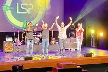 Concierto de Los Salvapantallas en el Teatro de Telde/TA.