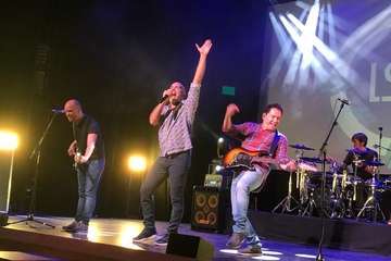 Concierto de Los Salvapantallas en el Teatro de Telde/TA.