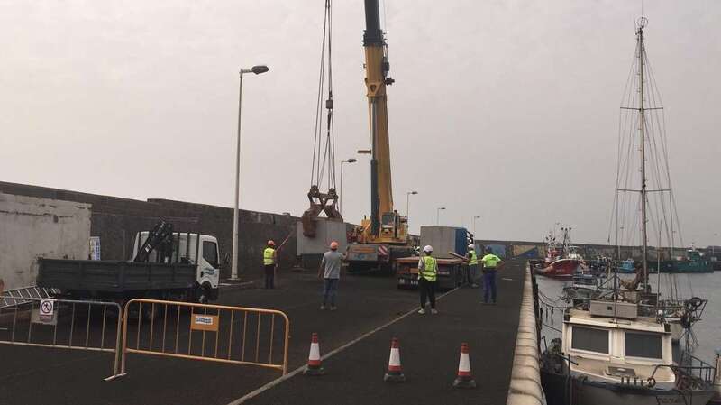 El Cabildo invierte 1,6 millones de euros en la mejora de este puerto teldense (Foto TA)