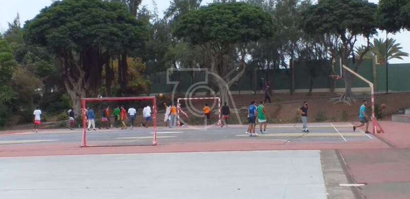 Foto denuncia remitida por usuarios del parque urbano de San Juan.