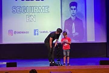 Samuel Moreno sorprende con su magia en Telde/TA.