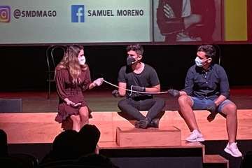 Samuel Moreno sorprende con su magia en Telde/TA.