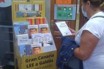 Las bibliotecas municipales de Telde repartieron gratuitamente 800 ejemplares de obras de Galdós/TA.