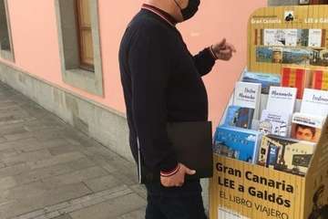 Las bibliotecas municipales de Telde repartieron gratuitamente 800 ejemplares de obras de Galdós/TA.