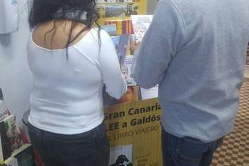 Las bibliotecas municipales de Telde repartieron gratuitamente 800 ejemplares de obras de Galdós/TA.