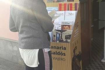 Las bibliotecas municipales de Telde repartieron gratuitamente 800 ejemplares de obras de Galdós/TA.