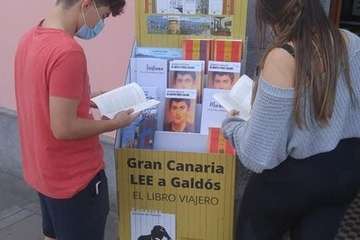 Las bibliotecas municipales de Telde repartieron gratuitamente 800 ejemplares de obras de Galdós/TA.