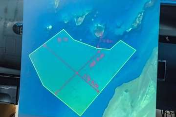 Maniobras militares en el cielo de Telde/Antonio Rico.