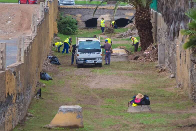 Imagen de los trabajos (Foto Antonio Rico)