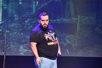 Espectáculo Pólvora del humorista grancanario Kike Pérez en Telde/Antonio Alí y TA.