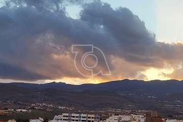  El paso de un frente nuboso deja 7,8 l/m2 en una hora en Telde/TA.