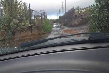  El camino de Piletas, intransitable/TA.