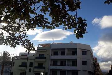 Nubes lenticulares sobre la costa de Telde/Gumersindo Hernández.
