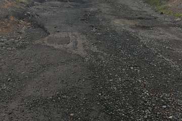 Estado de la calle de Antonio Nebrija, en Lomo los Frailes-Telde/TA.