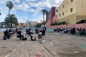 Conciertos navideños en los colegios de El Goro y El Calero/TA.