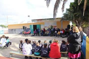 Conciertos navideños en los colegios de El Goro y El Calero/TA.