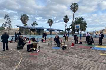 Conciertos navideños en los colegios de El Goro y El Calero/TA.