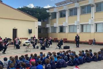Conciertos navideños de este jueves en colegios de Telde/TA.
