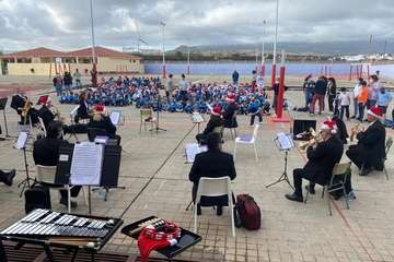 Conciertos navideños de este jueves en colegios de Telde/TA.