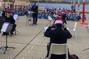 Conciertos navideños de este jueves en colegios de Telde/TA.