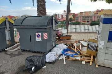 El incivismo mancilla a Magallanes en El Calero Alto/TA.