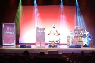 Representación en Telde del cuento El flautista de Hamelín/TA.