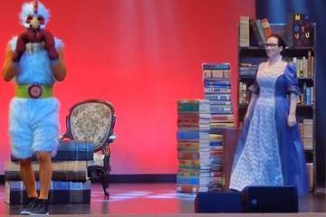 Representación en Telde del cuento El flautista de Hamelín/TA.