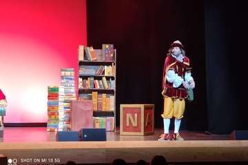 Representación en Telde del cuento El flautista de Hamelín/TA.