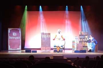 Representación en Telde del cuento El flautista de Hamelín/TA.