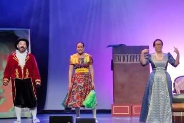 Representación en Telde del cuento El flautista de Hamelín/TA.