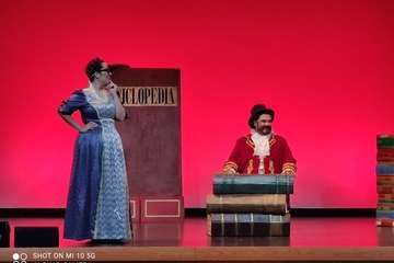 Representación en Telde del cuento El flautista de Hamelín/TA.