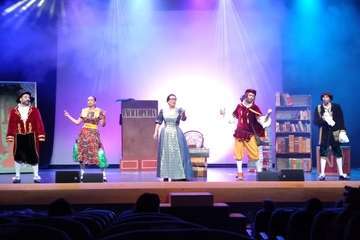 Representación en Telde del cuento El flautista de Hamelín/TA.