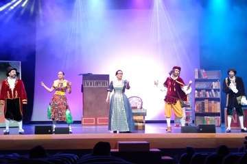 Representación en Telde del cuento El flautista de Hamelín/TA.