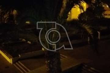 El parque central de Las Remudas, cuatro noches sin alumbrado público/TA.