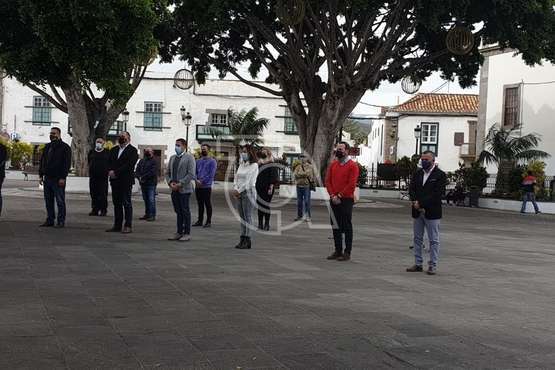 Minuto de silencio en Telde por la mujer asesinada en Gáldar/TA.