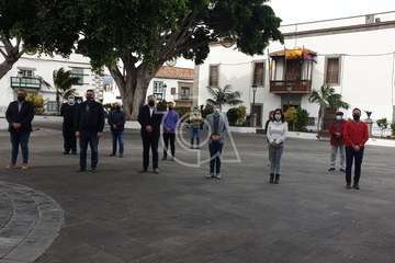 Minuto de silencio en Telde por la mujer asesinada en Gáldar/TA.