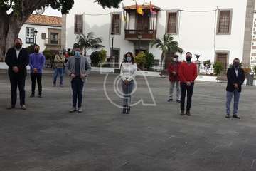 Minuto de silencio en Telde por la mujer asesinada en Gáldar/TA.