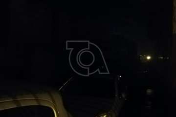 La calle Barcelona, a oscuras en Jinámar/TA.