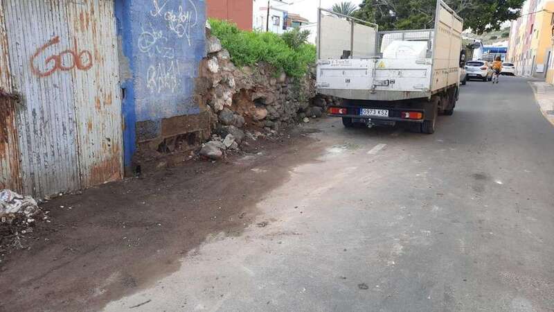 Zona donde se acumulaba la basura/TA.