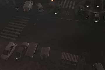 Manuel Alemán Álamo, una de las calles principales del Valle de Jinámar, sin alumbrado público/TA.