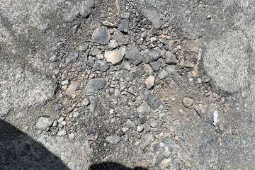 Los baches conquistan El Ejido de Telde/TA.