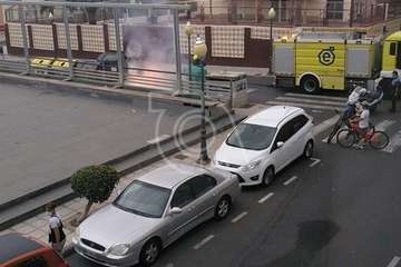 Arde un contenedor de basura en San Juan de Telde/TA.