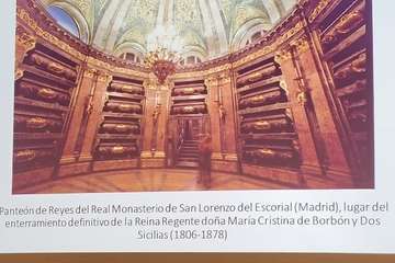 Charla del cronista de Telde sobre la reina María Cristina de Borbón/Jesús Ruiz Mesa.