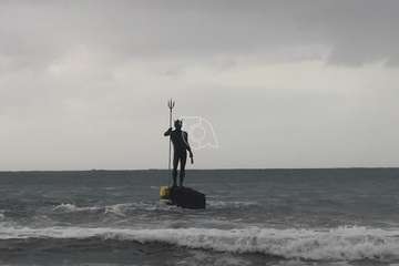 El Neptuno de Melenara se viste de rojiblanco/TA.